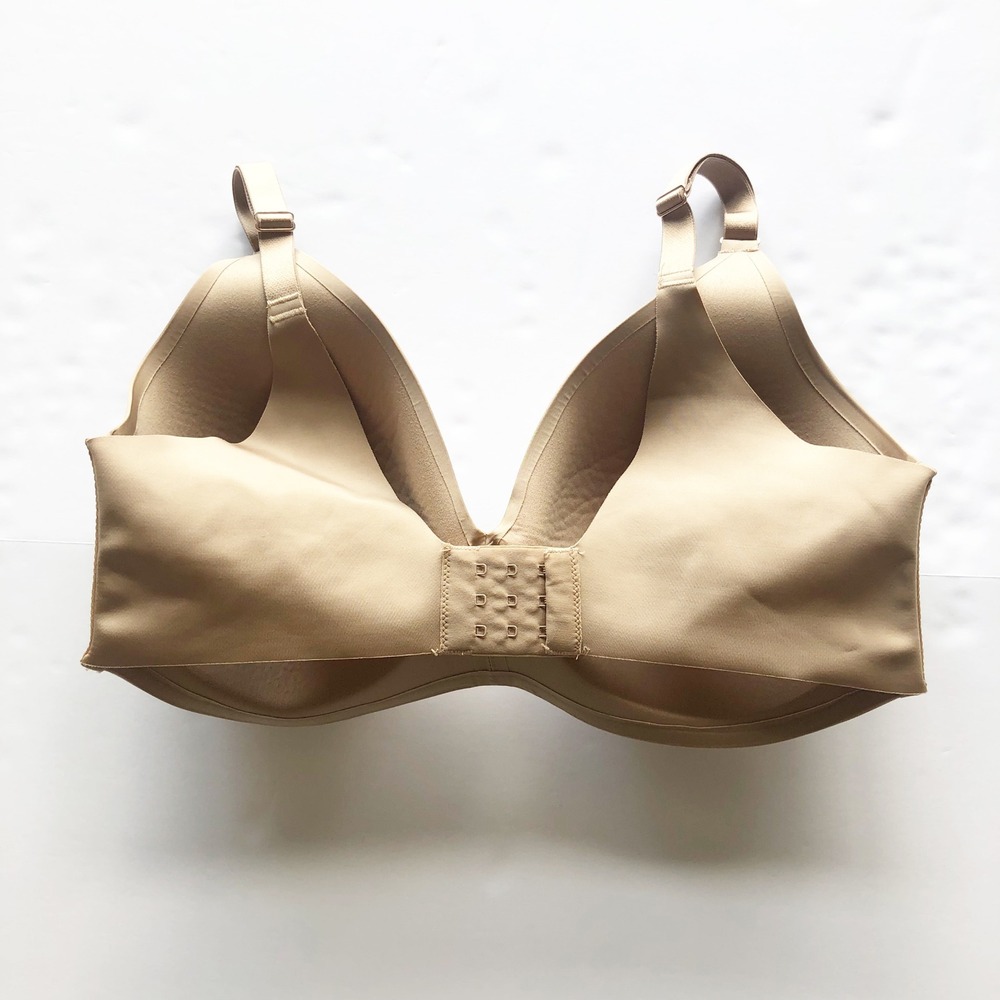 Soma Bra Womens 36DD Vanishing 360 Wireless Nude Beige Smooth Back - Picture 3 of 4